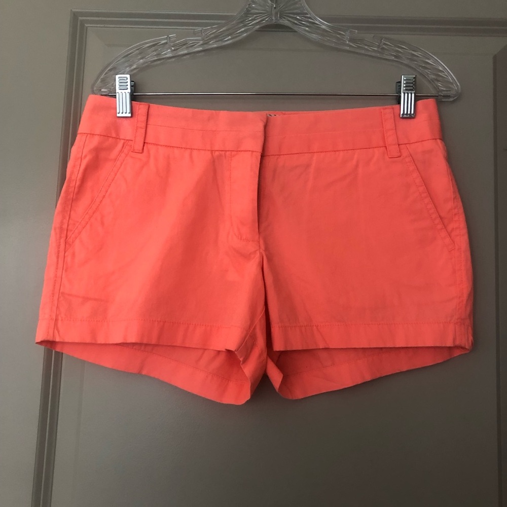 J Crew Buttery Twill City Fit Shorts Size 4